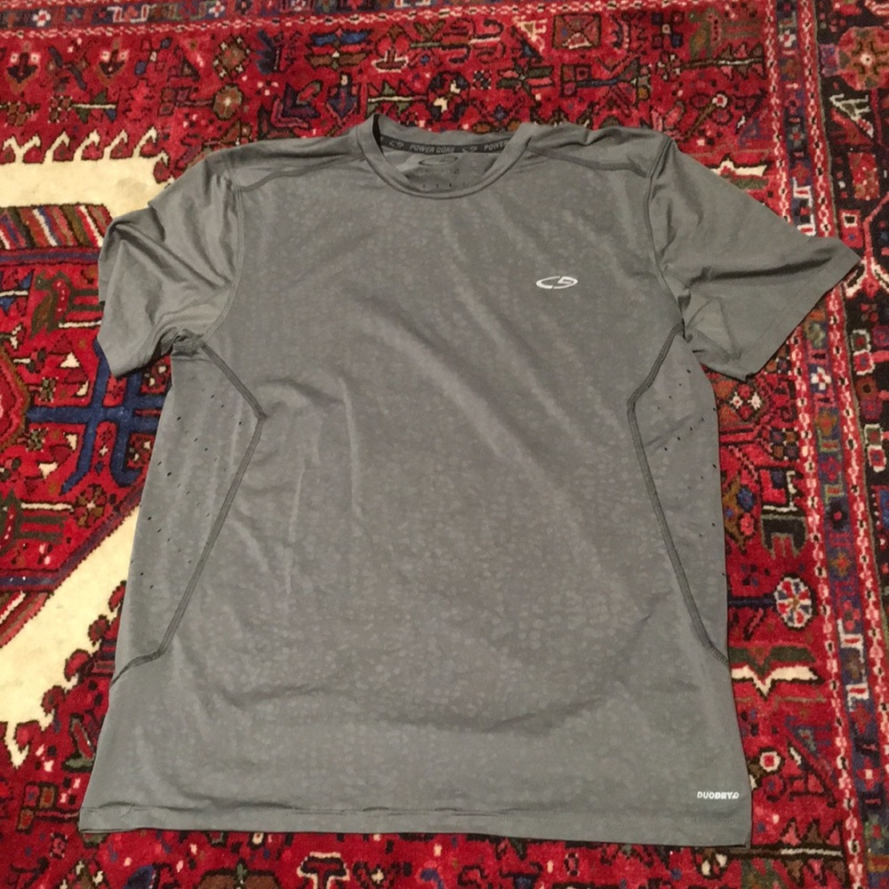 Champion swim shirt.